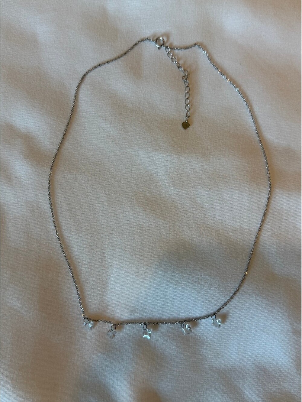 Sterling Silver Cubic Zirconia Necklace